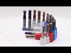 コーティング タングメン・カービッド・エンド・ミール 4 フルート 高性能の切削ツール