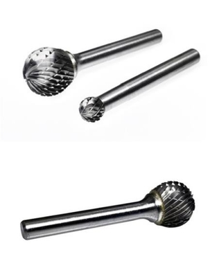 品質  Carbide Burr Ball Bits for Hard Alloy Cutting YG6 YG8 YG10X 工場