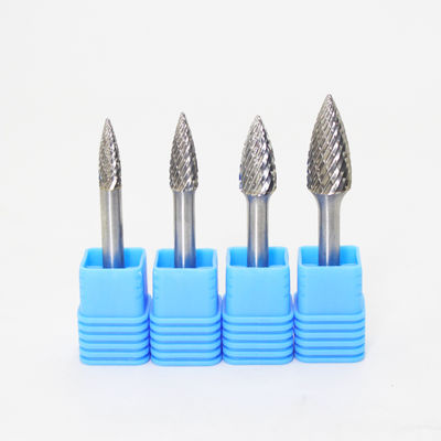 良い価格 WUWTOOLS 6mm Shank Double Cut Carbide Burr for Hardened Steel Metal Removal with Die Grinder オンライン