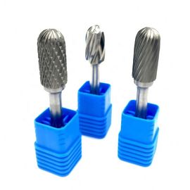 良い値段 12mmの頭部6mmの円柱炭化物のぎざぎざの炭化タングステンのぎざぎざビット オンライン