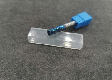 青い色の8mmの直径との切断のための固体炭化タングステンのエンド ミル