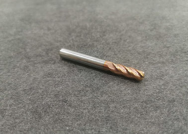 良い価格 HRC55 4フルートの球の炭化タングステンのエンド ミルのルーター ビット合金のコーティングの粉砕用具 オンライン