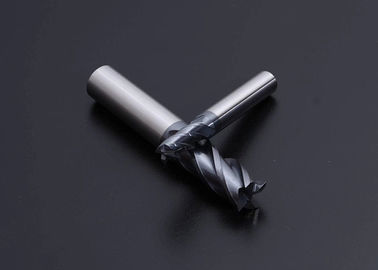 HRC45灰色色6mmの正方形のエンド ミルの炭化タングステンのフライスの固体ぎざぎざ