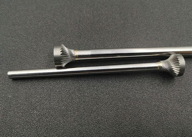 良い価格 カスタマイズされた特別なTのタイプ炭化物の回転式ぎざぎざの中間によって切られる長いシャンクの長さの大きいサイズ オンライン